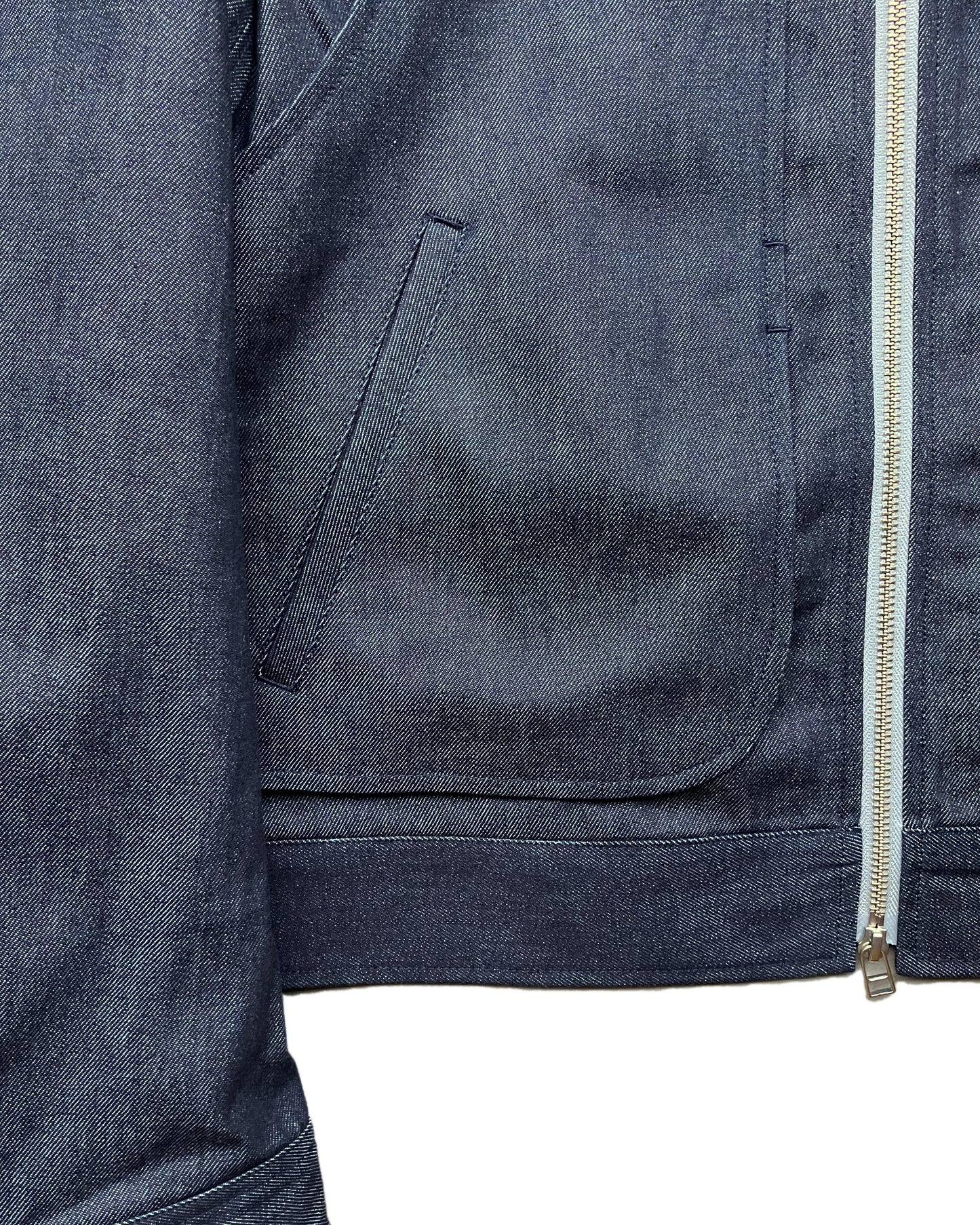 Call - CL_AW23_BL_01 / ZIP-UP BLOUSON - Indigo