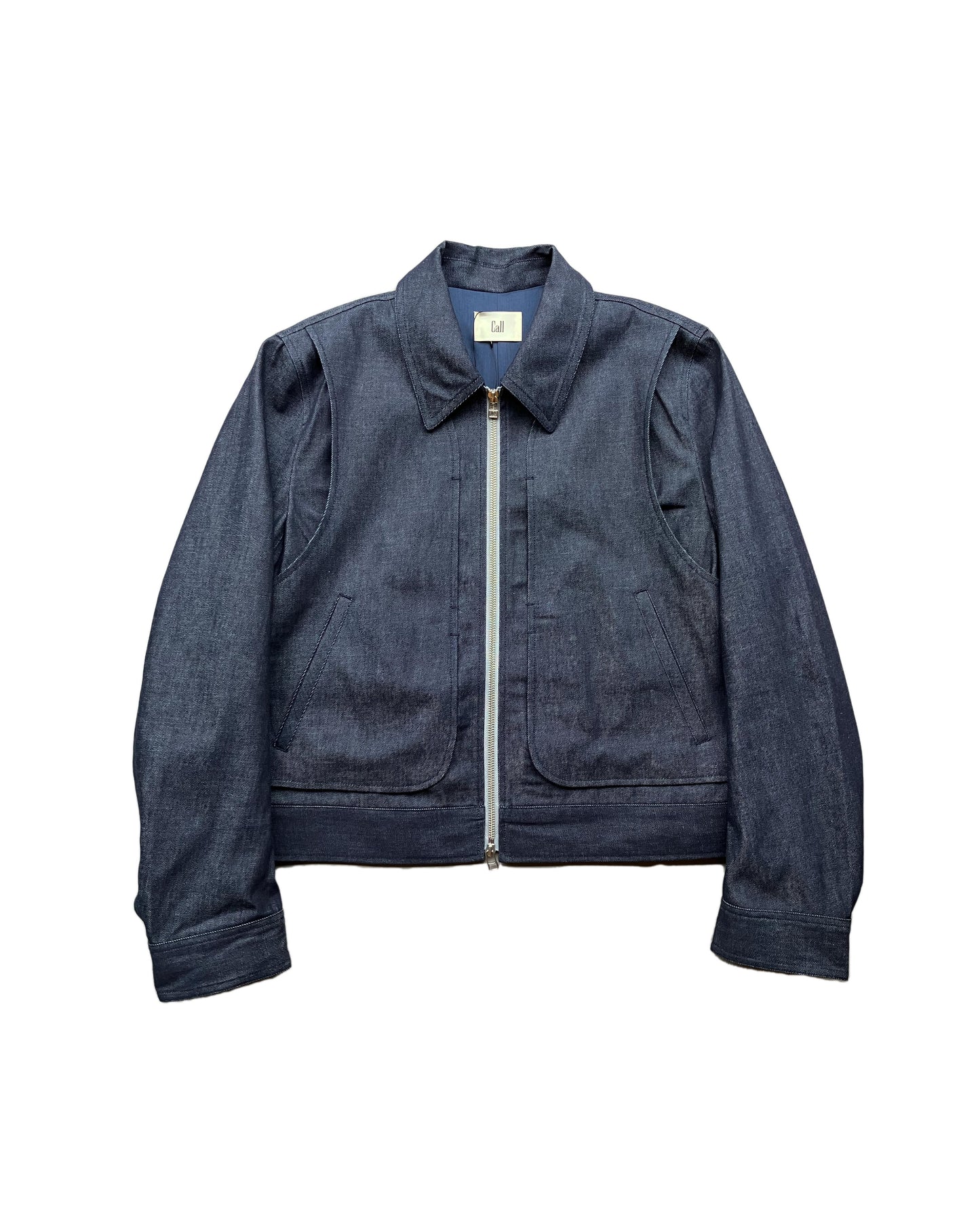 Call - CL_AW23_BL_01 / ZIP-UP BLOUSON - Indigo
