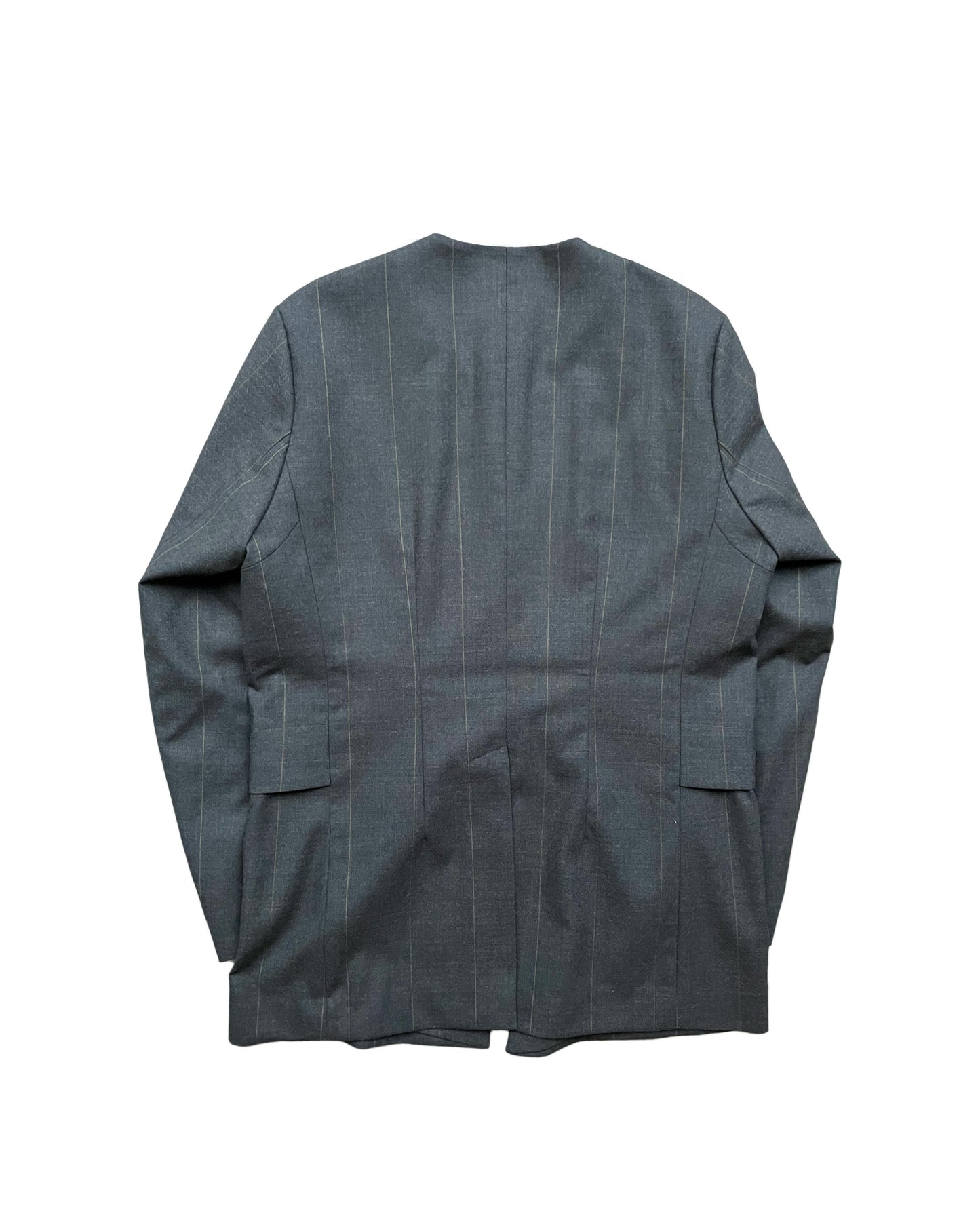 Call - CL_AW23_JKT_01 / NO COLLAR JACKET - Charcoal