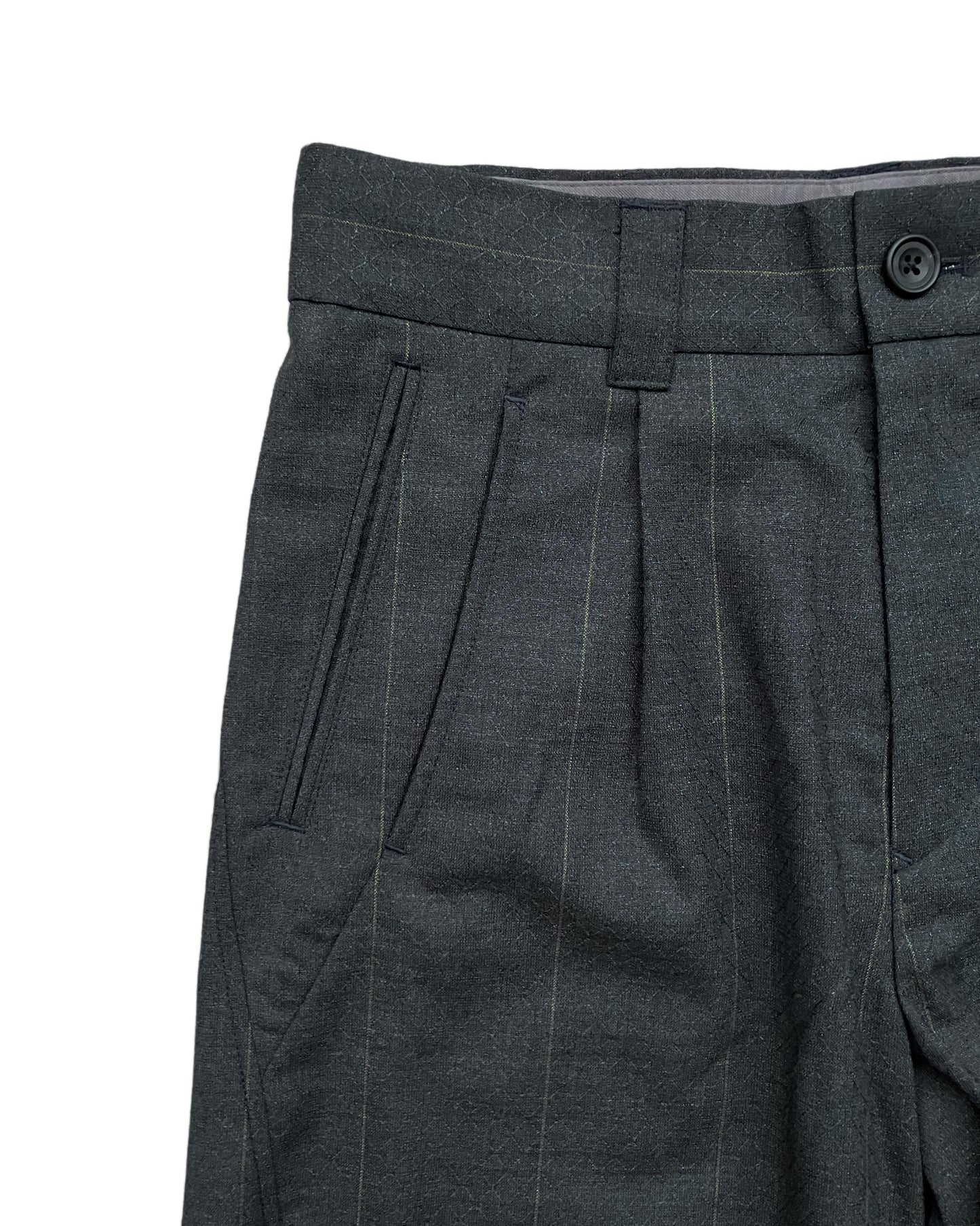 Call - CL_AW23_PT_02 / 3D WIDE TROUSERS - Charcoal