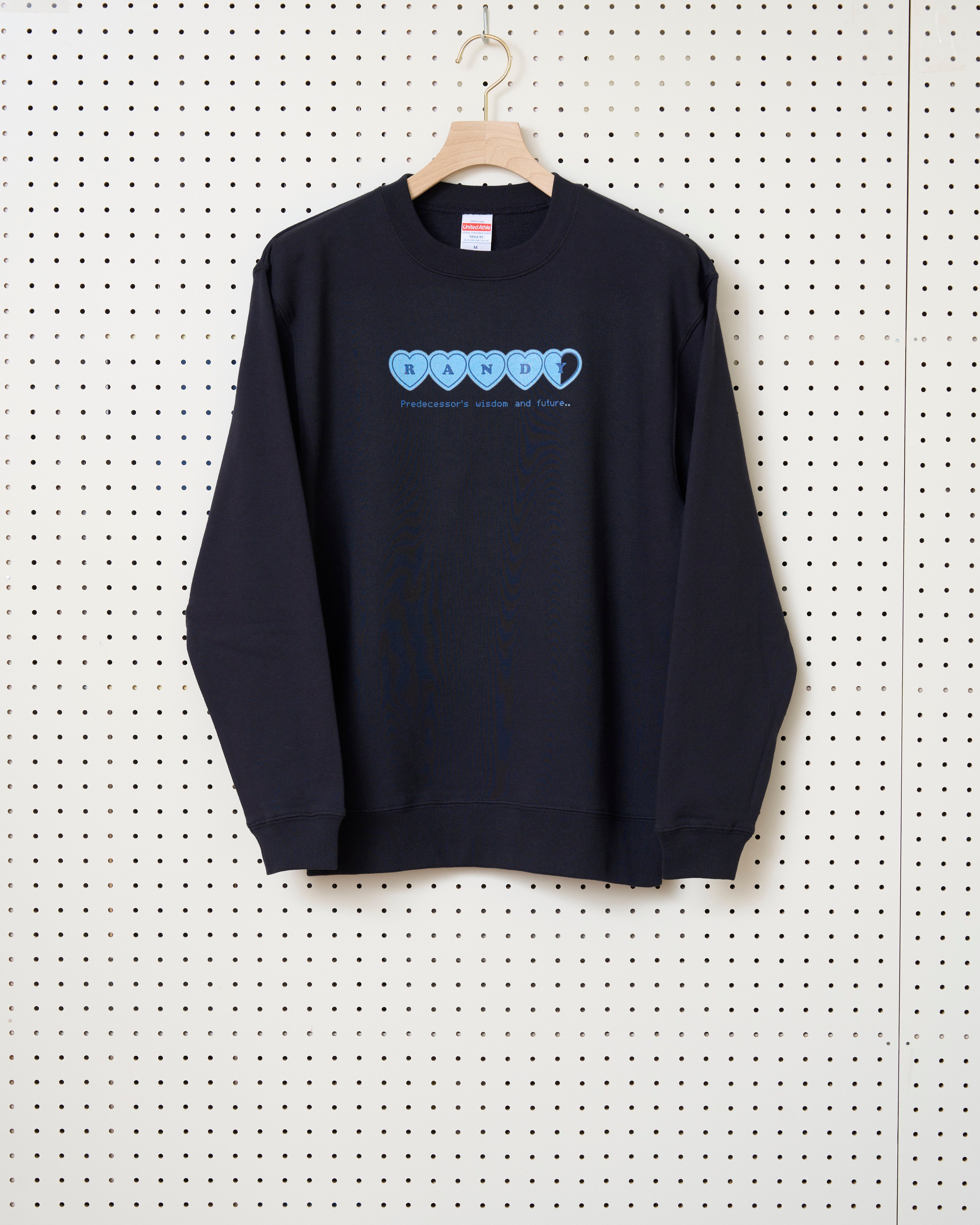 RANDY - DF_003 / Logo Sweat Pullover -Navy