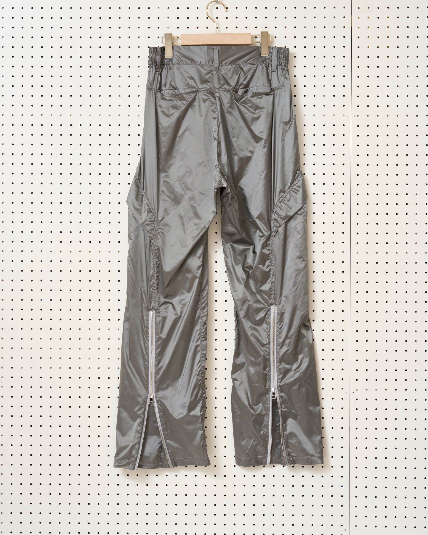 Call - CL_SS24_PT_02 / BACK ZIP TROUSERS - Silver