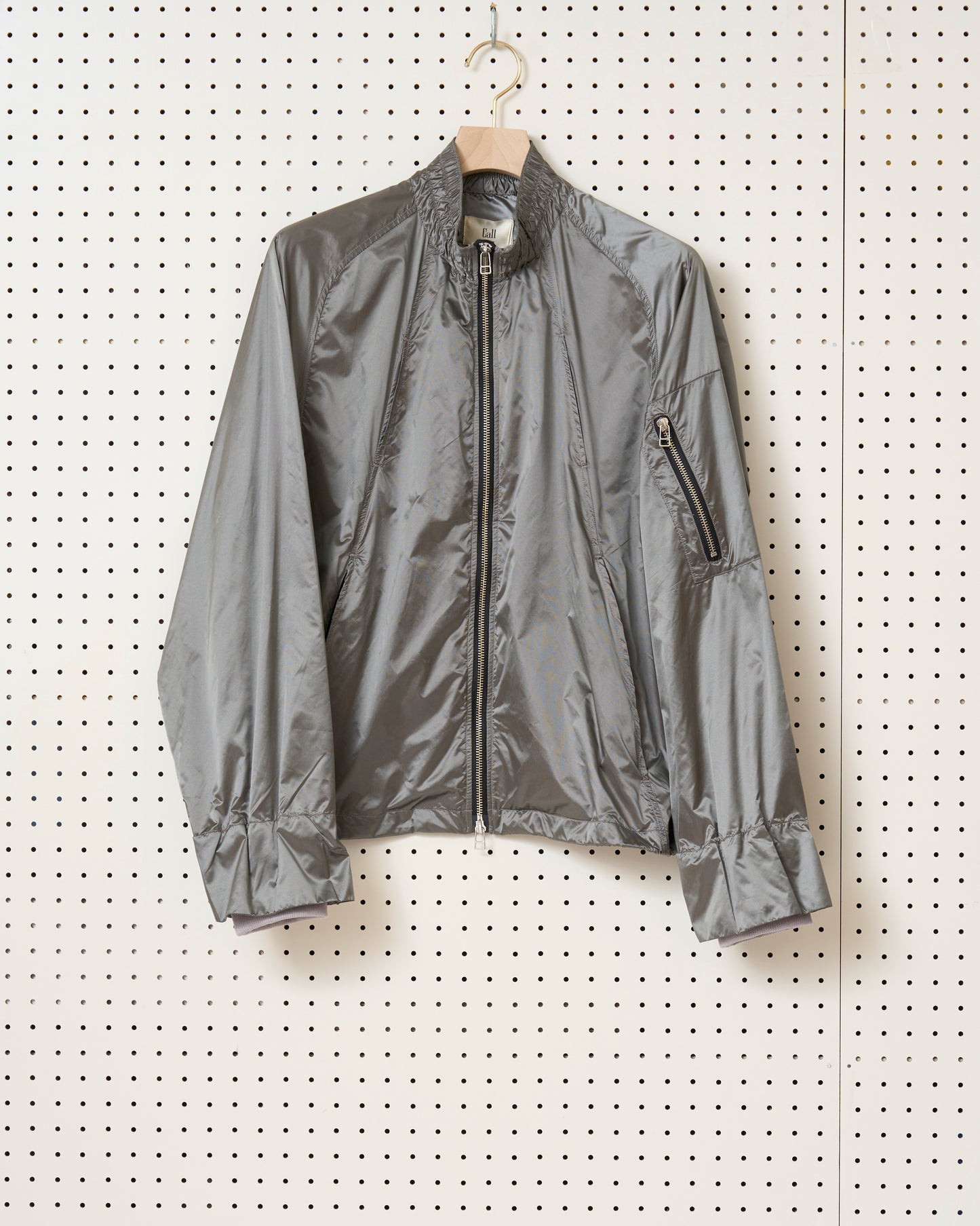 Call - CL_SS24_BL_03 / NYLON BLOUSON - Silver