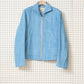 Call - CL_SS24_BL_01 / PLEATS SLEEVE BLOUSON - FADED BLUE