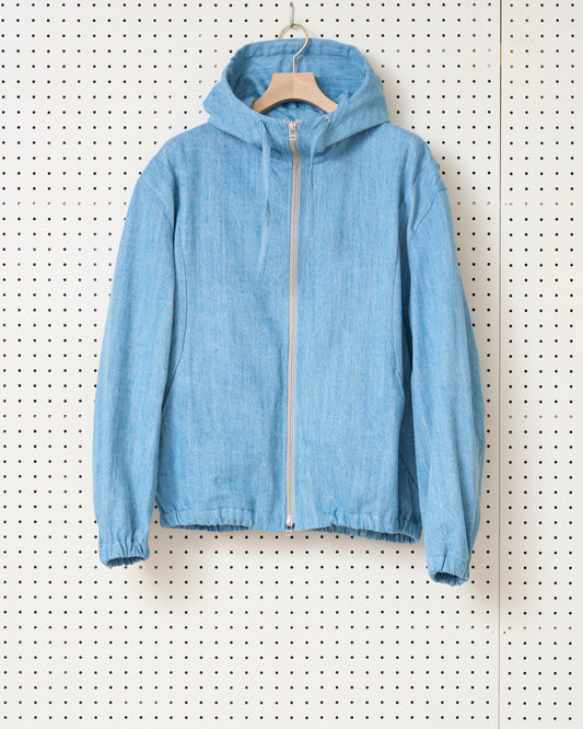 Call - CL_SS24_BL_02 / HOODIE BLOUSON - FADED BLUE