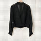 Call - CL_SS24_SH_03 / SHORT CARDIGAN SHIRT - BLACK