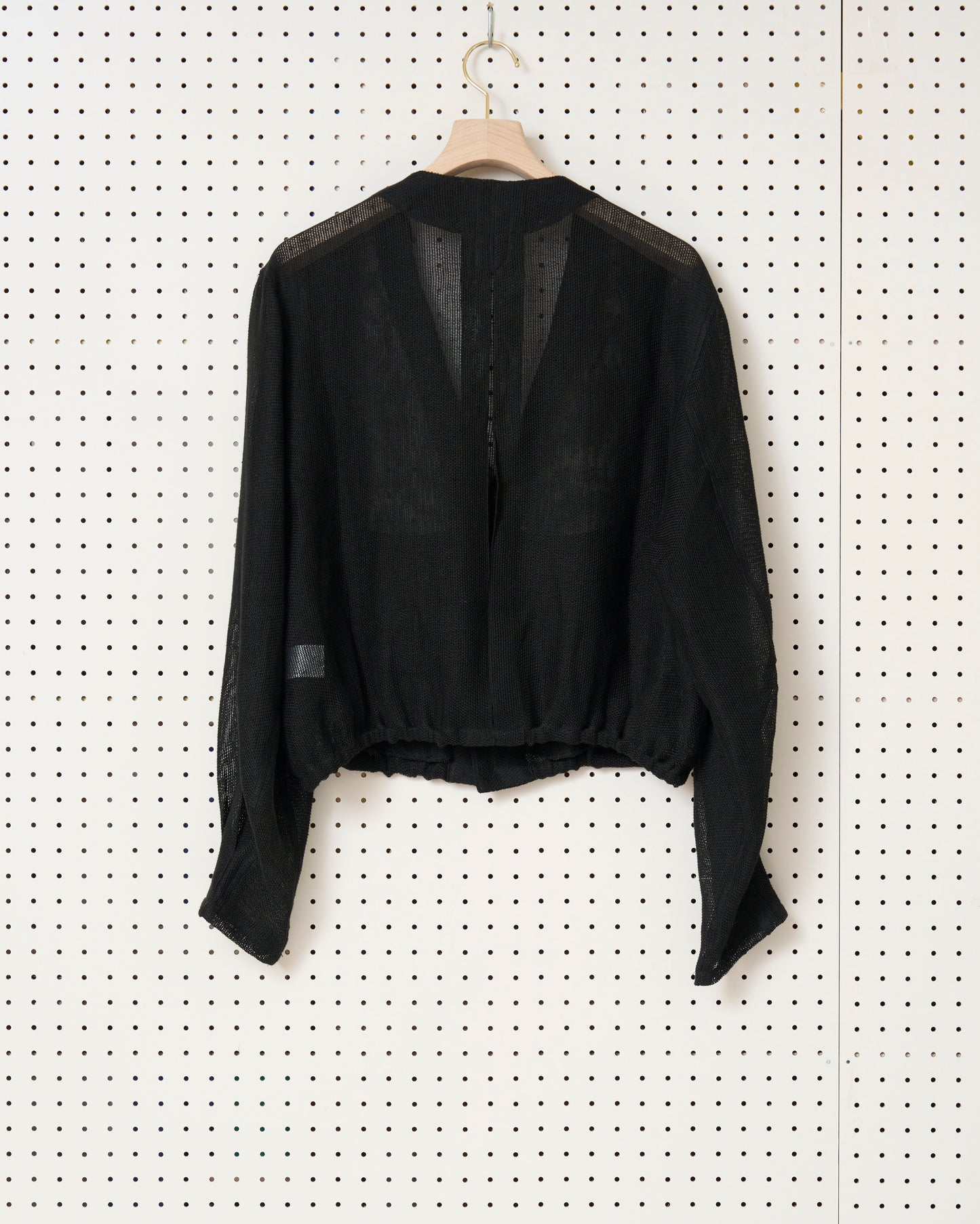 Call - CL_SS24_SH_03 / SHORT CARDIGAN SHIRT - BLACK