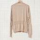 Call - CL_SS24_KNT_01 / WAVE KNIT SWEATER - BEIGE