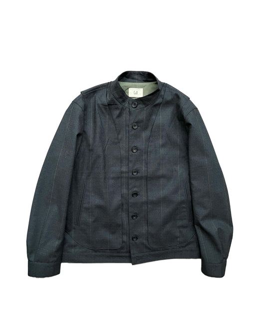 Call - CL_AW23_BL_03 / STAND COLLAR BLOUSON - Charcoal