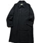 Call - CL_AW23_CO_01 / SIDE PLEATS OVER COAT - Black knit