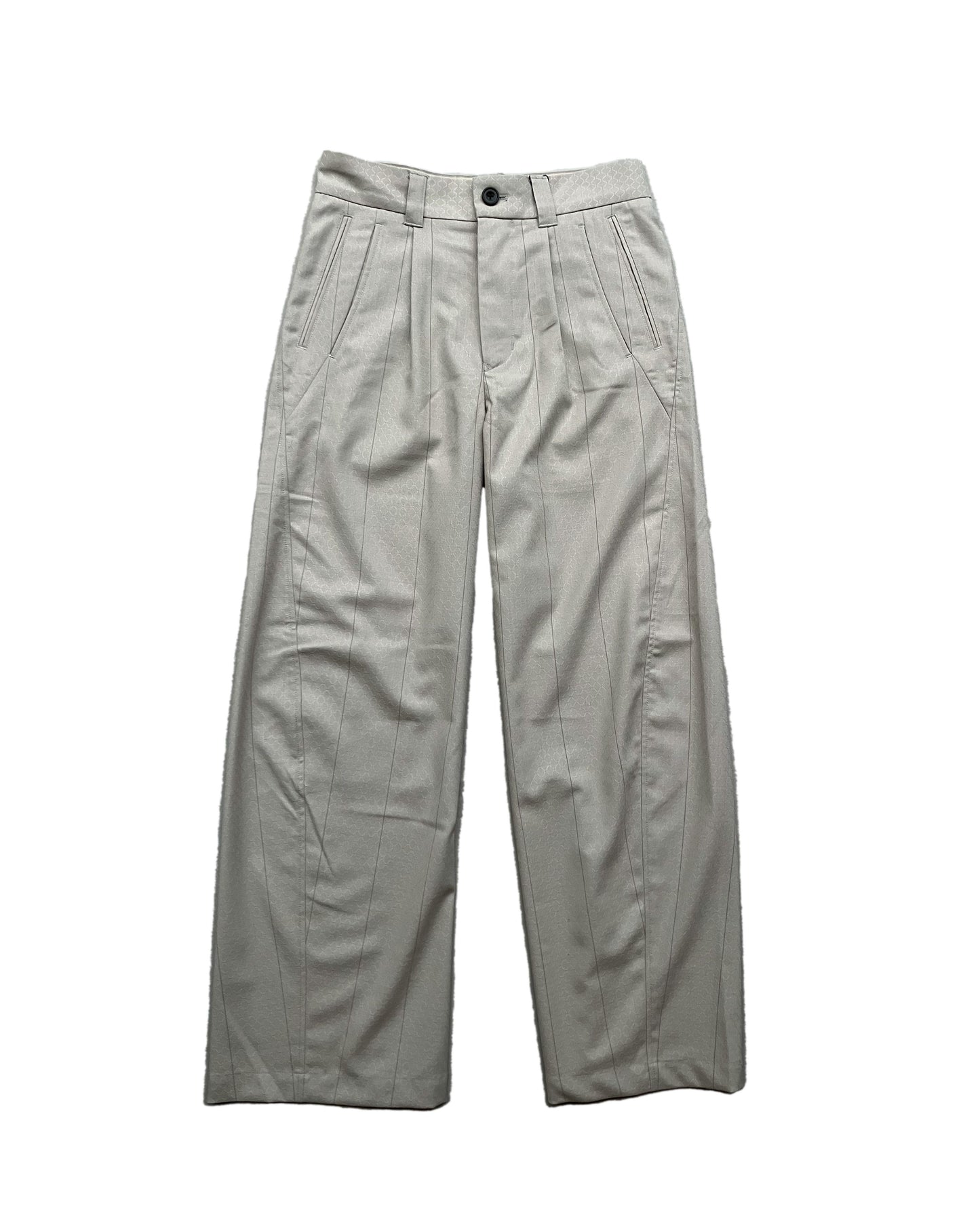 Call - CL_AW23_PT_02 / 3D WIDE TROUSERS - Beige