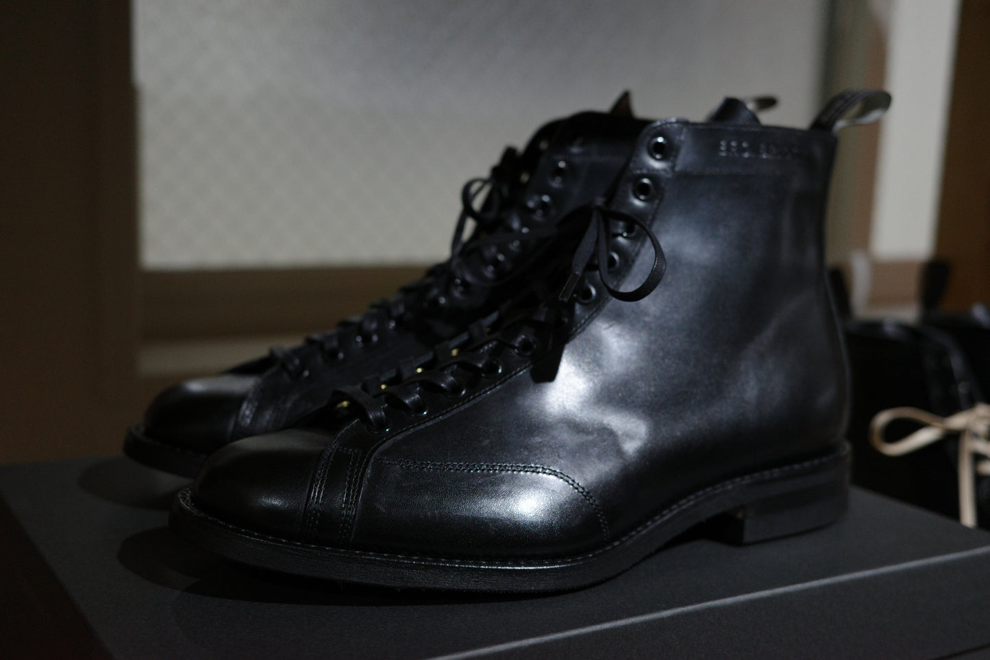 BROTHER BRIDGE - HENRY - VINTAGE BLK / CALF